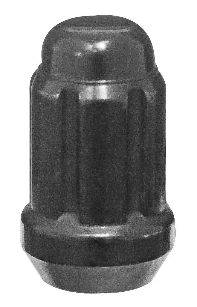 DPC1015SB – WC WHEEL ACC Lug Nut, 12 Millimeter X 1.5 Thread Size 60 Degree Conical Bulge Acorn Lug Use With Steel/ A...